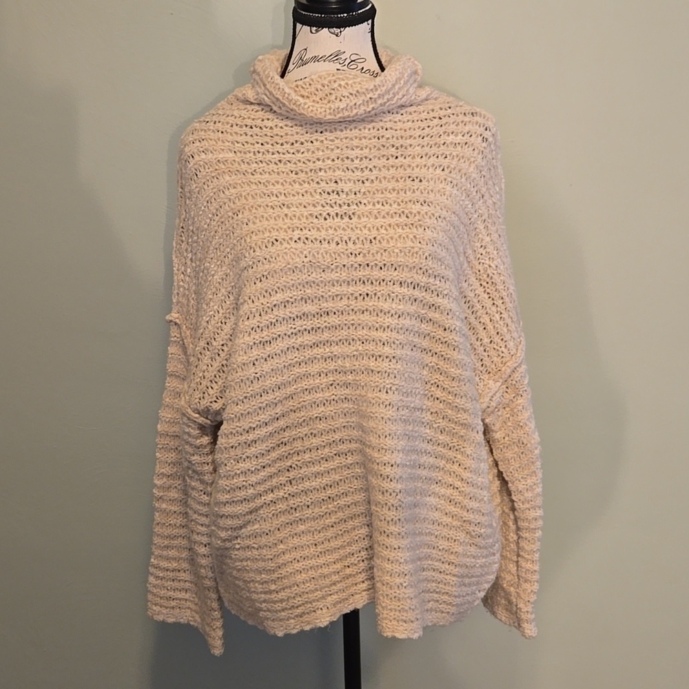 Knit Cowl Neck Sweater